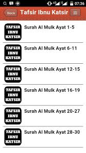 Demikian bacaan surat al mulk. Surat Al Mulk Tafsir Lengkap For Android Apk Download