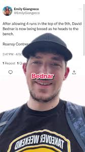 Bednar Post Game Interview