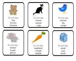 Funglish Taboo Blog Cards Games Do Not Say Vocabulary Young Learners Teenagers Speaking Kartlar Oyun Ingilizce