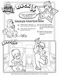 Summer Safety Coloring Pages Lovely Buckle Up Activity Page For Kids Heroes At Home Summer Safety Fire Safety For Kids Coloring Pages