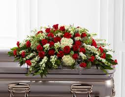 You can personalize a casket with embroidery on the interior lining, with panels and drawers that open and allow you to put. Bulgaria Florist Funeral Casket Spray Flowers Delivery