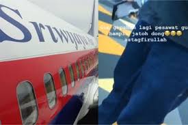 Berikut beberapa fakta mengenai jatuhnya pesawat. Viral Video Kepanikan Penumpang Saat Pesawat Sriwijaya Air Nyaris Terbakar Penerbangan Pun Dibatalkan Semua Halaman Grid Id