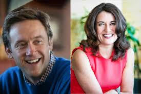 Denver mayoral candidates Kelly Brough and Mike Johnston