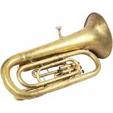 image of tuba tuba meant to be wine bottle