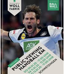 Bundestrainer henk groener schickte zu beginn für deutschland den „zweiten. Deutsche Handball Nationalmannschaft Public Viewing Handball Em 2020 09 01 2020 Wollfabrik Das Veranstaltungshaus In Schwetzingen