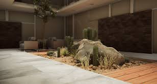 • in pots and tubs. B Paul Sandoval Indoor Cactus Garden