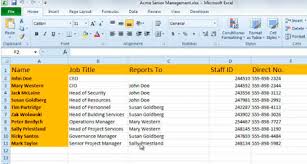 Automatic Creation Of Org Chart Using External Data In Visio
