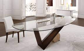 10 Marvelous Modern Glass Dining Tables To Inspire You Today Modern Dining Tables Modern Glass Dining Table Glass Dining Table Dining Room Small
