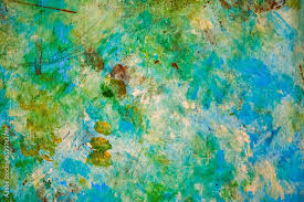 Grunge Wall Strokes Of Colorful Paints