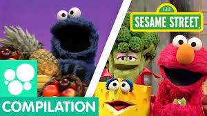 Me one healthy dude 'cause me eat healthy food. Sesame Street Food Favorites Food Songs Clips Compilation Kidztube