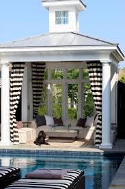 Gazebo With Clear Story Pool Houses Outdoor Rooms Backyard Pool