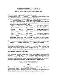 Contoh surat perjanjian hak adopsi anak baru lahir aneka. 61 Format Dan Contoh Surat Perjanjian Nikah File Word