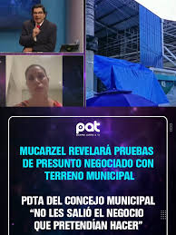 La presidenta del Concejo Municipal de Santa Cruz adelantó que su informe  expondrá a figuras clave dentro de la Alcaldía involucradas en la  controversia por los terrenos del Mutualista. #VozyVoto ...