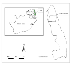 2 Location Of The Study Area In The Kruger National Park
