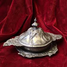 Make a paste of 1 tsp. Polish Pewter Rococo Form Covered Bowl Stand C 1745 30934 Moorabool Antiques Galleries