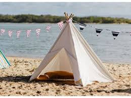 Mocka Teepee Montana With Buntings Teepee Kids Tent Teepee Tent