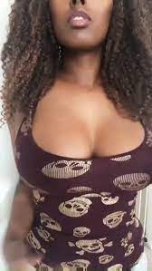 Ebony titty drops