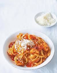 Tomatennudeln Mit Hahnchen Rezept Essen Hauptspeise Basisch Essen
