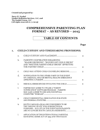 We did not find results for: 49 Free Parenting Plan Custody Agreement Templates á… Templatelab