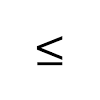 When you see this sign, remember that < looks like l and means less than. 1