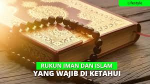 Dimana rukun islam ini terdiri dari 5 rukun, yaitu syahadat, shalat, puasa, zakat, dan juga naik haji bila mampu. 6 Rukun Iman Beserta Makna Penjelasannya Lengkap
