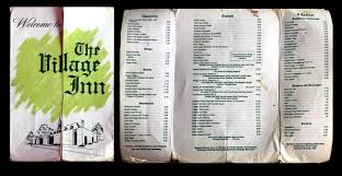 File 1970 Village Inn Menu Allentown Pa Jpg Wikimedia