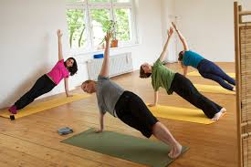 So after moving through the poses above that really engage the leg muscles and energize the body, this pose is a bit more restorative and a great way to end your lunchtime yoga sesh. Business Yoga At Your Office English Yoga Berlin