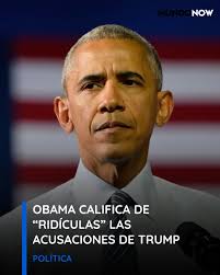 OBAMA DESMIENTE ACUSACIONES DE TRUMP Y LAS LLAMA RIDÍCULAS Y DISTRACTIVAS.  ➡️ Revisa el contexto: https://mundo.social/44QUDti