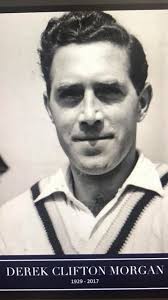 Memorial to Derek Clifton Morgan.