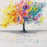 Rainbow Tree at Carlo Lounge, East Grinstead