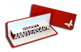The best invitation mockup includes two cards and an envelope to present your designs. Personalised Anniversary Pop Up Card By Ruth Springer Design Notonthehighstreet Com
