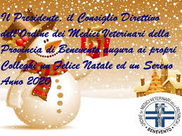 Auguri Di Buon Natale E Felice Anno Nuovo Ordine Dei Medici Veterinari Della Prov Di Benevento Via Tommaso Rossi 22 Tel 0824 47269