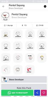 How to use quby and pentol stickers in whatsapp wastickerapps: Cute Quby Sticker Wastickerapps Pour Android Telechargez L Apk