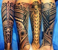 50 cross tattoos | tattoo designs of holy christian, celtic and tribal crosses. Calf Tribal Tattoo By Wanted Tattoo