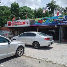 Bengkel mengetuk mengecat kenderaan