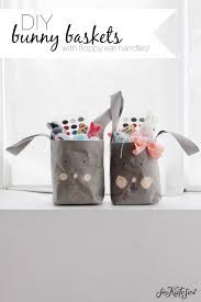 Easter kraft paper gift bags party supplies ideas accessories decorations games partynet : Kraft Tex Easter Bunny Baskets Diy See Kate Sew