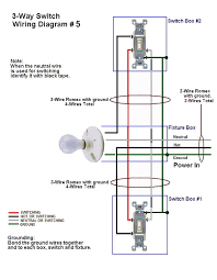 Wires consisting of a line a load a neutral a pair of travelers and two 3 way switches. How To Wire Three Way Switches Part 2