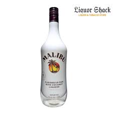 Liqueurs are sometimes mixed into cocktails to provide flavor. Malibu Coconut Rum Liquor Shack
