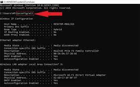 Ipconfig (standing for internet protocol configuration) is a console application program of some computer operating systems that displays all current tcp/ip network configuration values and refreshes dynamic host configuration protocol (dhcp) and domain name system (dns) settings. How To Use Ipconfig Command To Refresh Reset Ip Address For The Computer