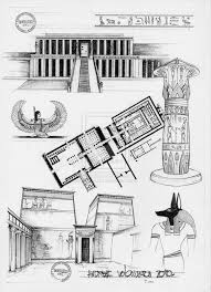 Egyptian Architecture By Dedeyutza On Deviantart Ancient Egyptian Architecture Ancient Egypt Architecture Historical Architecture