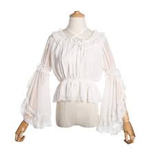 Chemise, chemisier femme blanc (18 articles). Chemisier Cosplay Femme Soiree Blanche