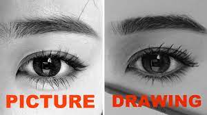 Drawing A Realistic Female Eye - Youtube