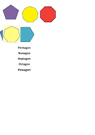 A regular pentagon has five sides of equal length. Shape Matching 5 Sides Plus