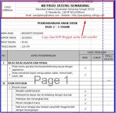 Aplikasi raport kurikulum 2013 kelas i semester 2. Download Aplikasi Raport Paud Kurtilas Terbaru Arsip Paud