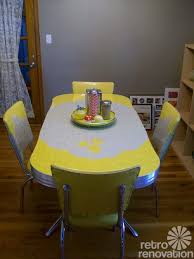 Dinette Sets Vintage Kitchen Table Retro Renovation Dinette Sets