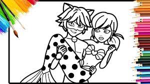 You can now print this beautiful miraculous ladybug mermaid coloring page or color online for free. Miraculous Ladybug Coloring Page Sereia Mermaid Cat Noir Youtube