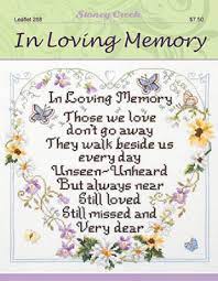 Looking for an advice video on how to design cross stitch patterns? Stoney Creek In Loving Memory Cross Stitch Pattern 123stitch