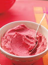 Creme A La Framboise Ricardo Recipe Raspberry Frosting Ginger Cookie Recipes Almond Recipes