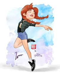 Disney Princesses Wreck It Ralph 2 Anna In 2020 Anna Disney Disney Princess Art Disney Princess Fan Art
