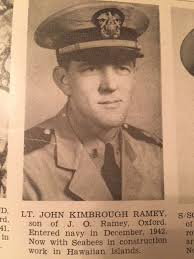 LCDR John Kimbrough Ramey Sr. (1912-1993)